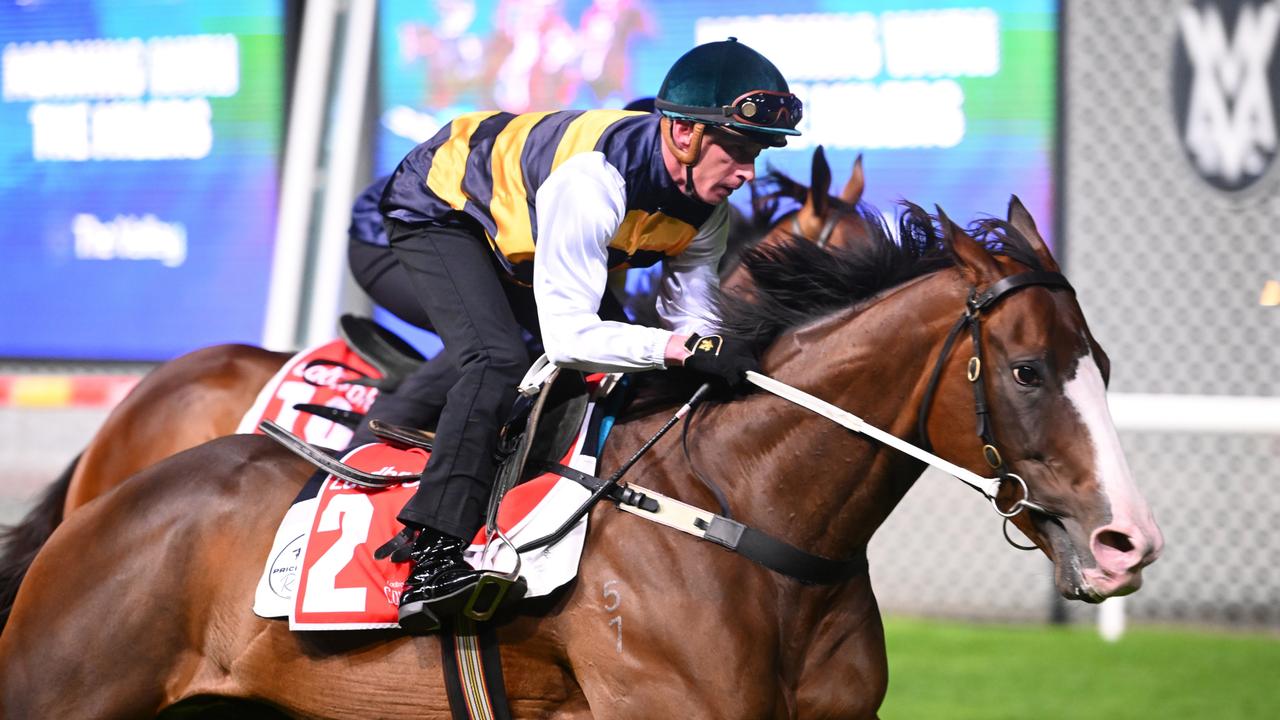 Daniel Moor riding I'm Thunderstruck Photo by Vince Caligiuri/Getty Images.