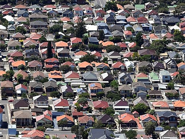 Sydney’s housing market is already stretched. Picture: AAP Image/Sam Mooy