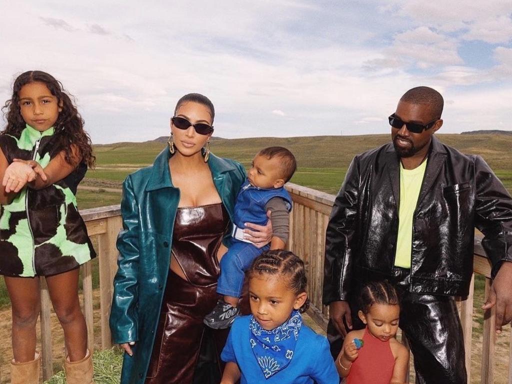 Kim and Kanye share four children. Picture: Instagram/ Supplied