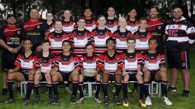 St Clair Comets under-12 division one rugby league team won the 2016 Penrith Juniors title.