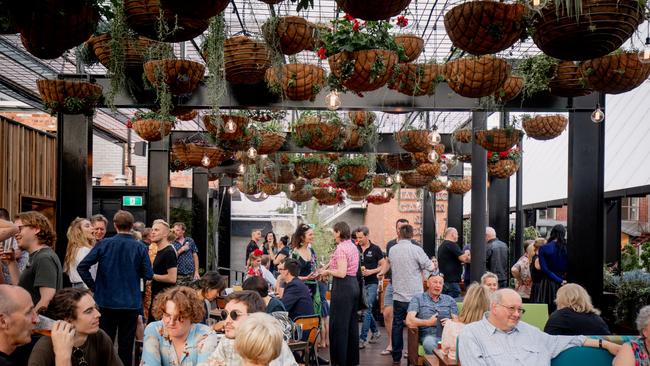 In The Hanging Garden is now offering food and beverages from operators including La Sardina Loca, which serves up Basque-country inspired meals and drinks. Picture: ROSIE HASTIE/DARKLAB MEDIA