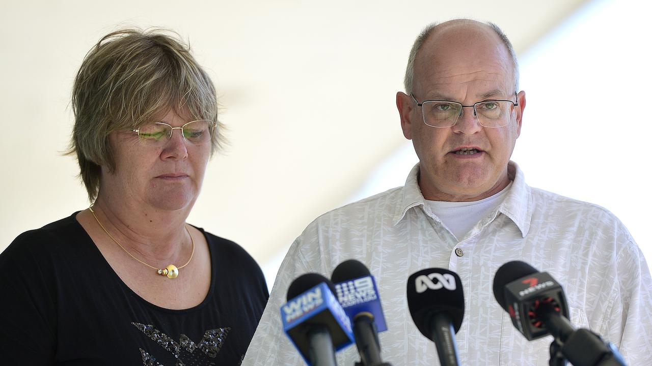 Sabine and Ulrich Orda, parents of missing Australian vet Lukas Orda, are still seeking answers on what happened to their son on the capsized Gulf Livestock 1. Picture: Matt Taylor