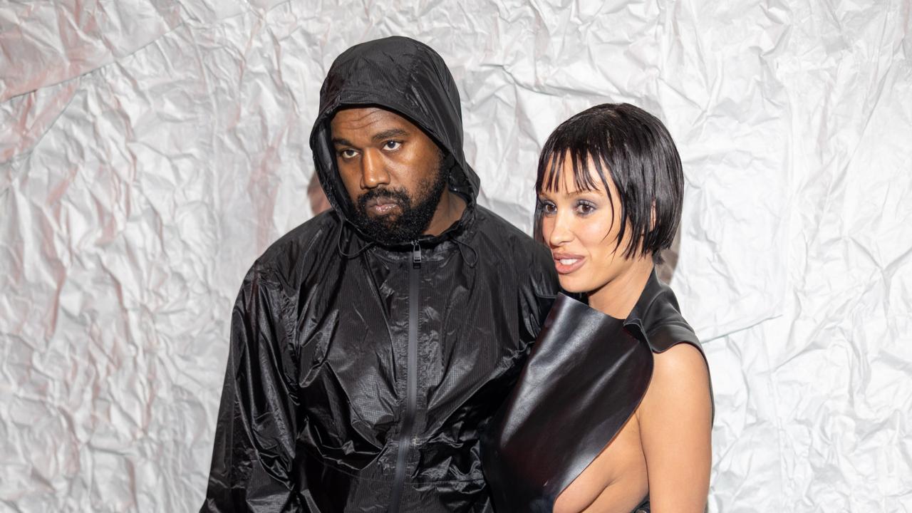 Kanye West and Bianca Censori are reportedly heading for a split. Photo: Arnold Jerocki/Getty Images.