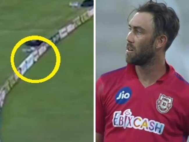 Close but no cigar for Glenn Maxwell.