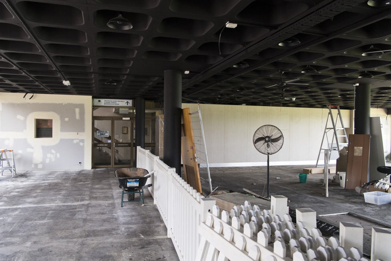 Toowoomba Turf Club renovates the betting auditorium for Clifford Park patrons, Friday, February 7, 2020. Picture: Kevin Farmer