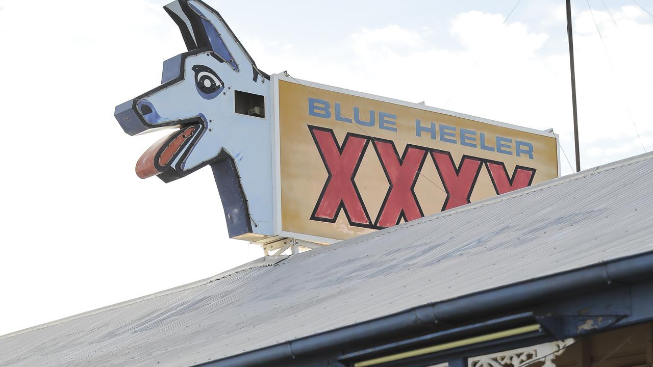 The Blue Heeler Hotel at Kynuna. Pic Mark Cranitch.