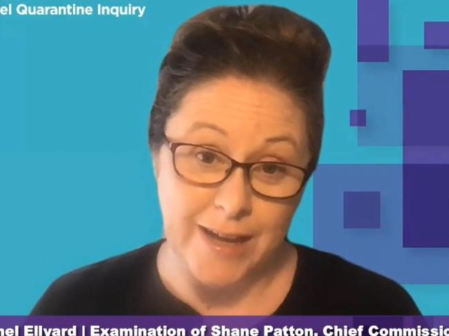 Rachel Ellyard has given a damning recap of evidence to the board of inquiry.