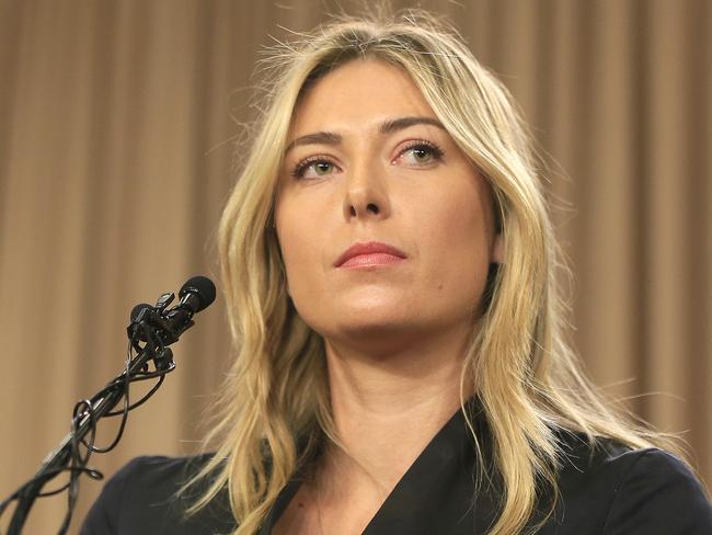 Maria Sharapova. (AP Photo/Damian Dovarganes, File)