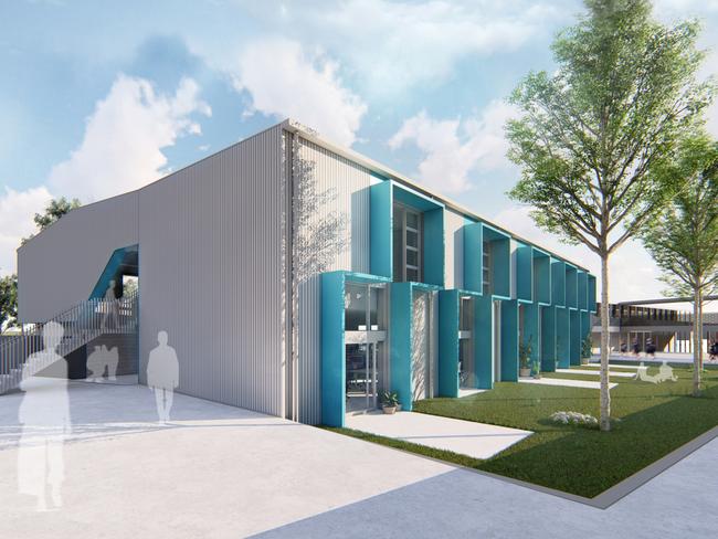 An artist’s impression of the Craigmore High development. Picture: Tridente Architects