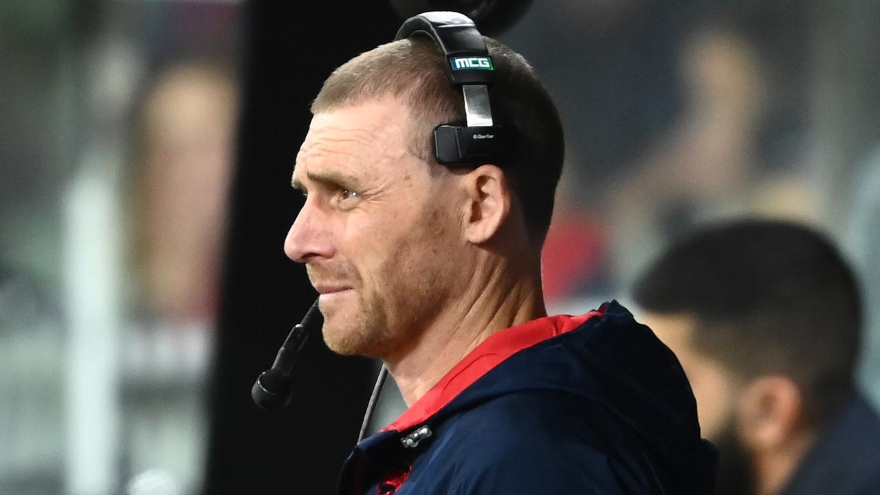 Demons head coach Simon Goodwin. Photo by Quinn Rooney/Getty Images
