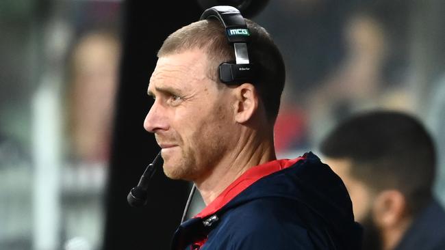Demons head coach Simon Goodwin. Photo by Quinn Rooney/Getty Images