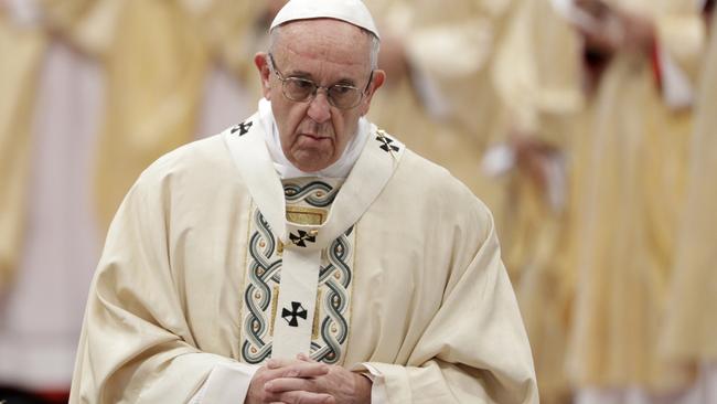 How old was Pope Francis when he died on April 21? Picture: Andrew Medichini/AP Photo