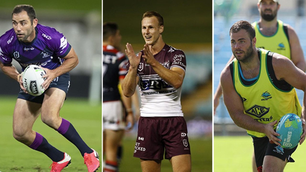 Cameron Smith, Daly Cherry-Evans and Wade Graham.