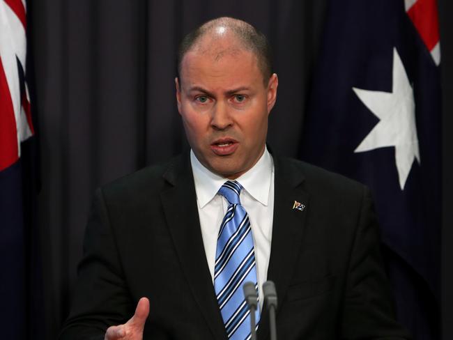 Treasurer Josh Frydenberg says more women are needed in seats. Picture: Kym Smith