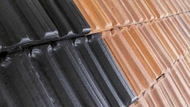 Dark roof colours dramatically increase the heat inside a home.