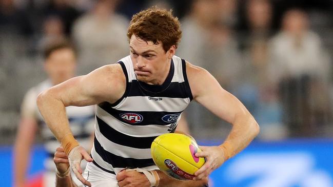 Gary Rohan in the preliminary final defeat against Melbourne. Picture: Getty