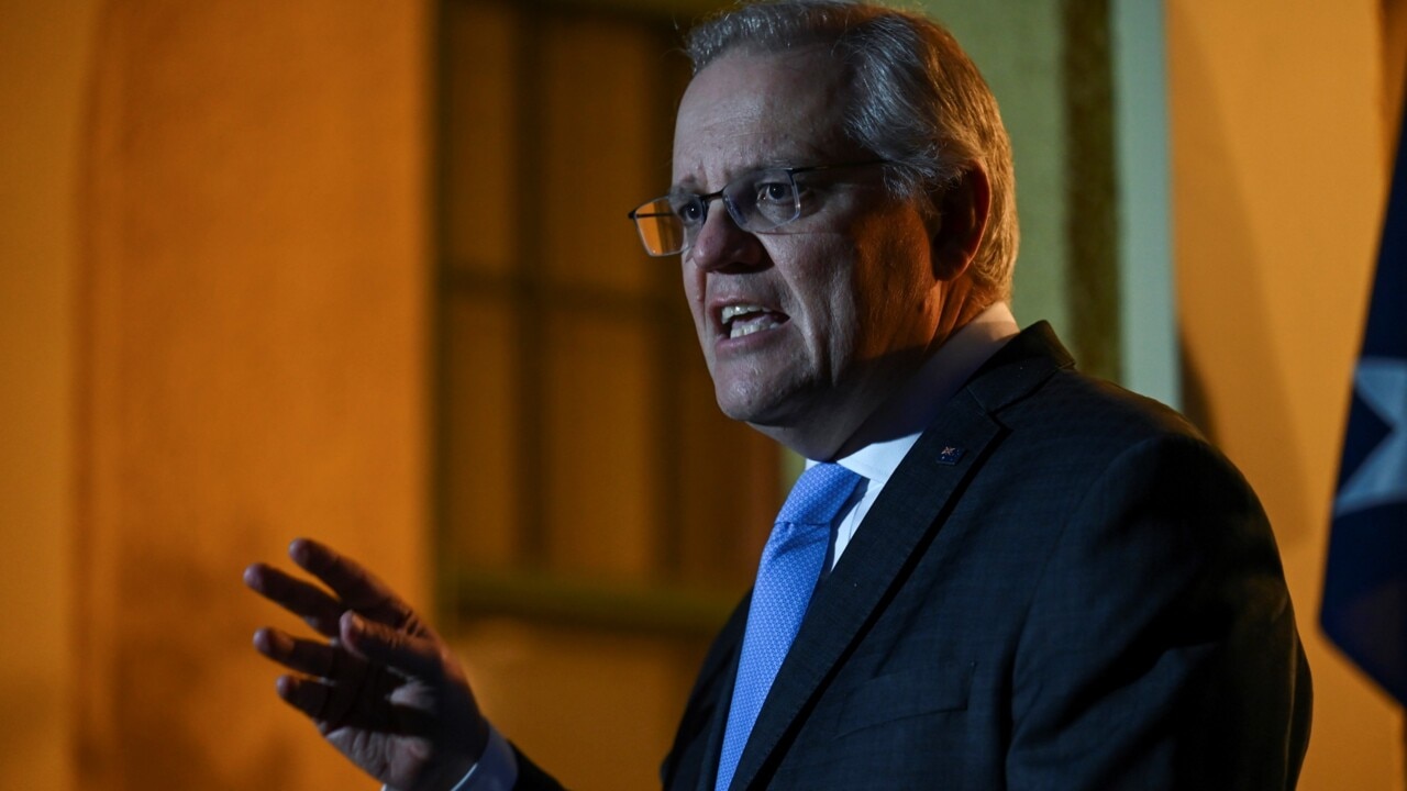 Scott Morrison rallies Liberal supporters