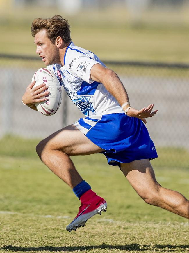 Round 9 Rugby League Gold Coast match between Tugun Seahawks and Tweed Heads Seagulls at Boyd St, Tugun, on Sunday. Tugun Seahawks player, Corey Morris. Picture: Jerad Williams