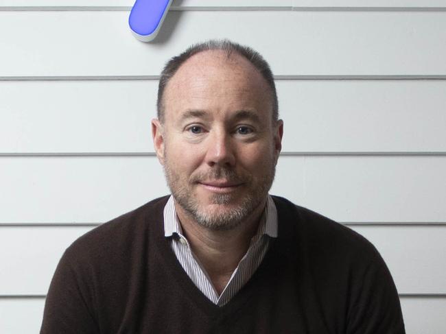 Thursday 24th June 2021.  The Australian.Luke Sayers, Chairman of Sayers Group in his offices in Melbourne, Australia.Photograph by Arsineh Houspian