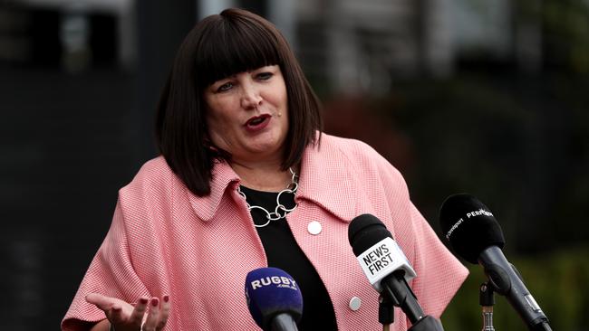 Raelene Castle’s performance as Rugby Australia boss has been savaged by Alan Jones. Picture: Mark Metcalfe/Getty Images