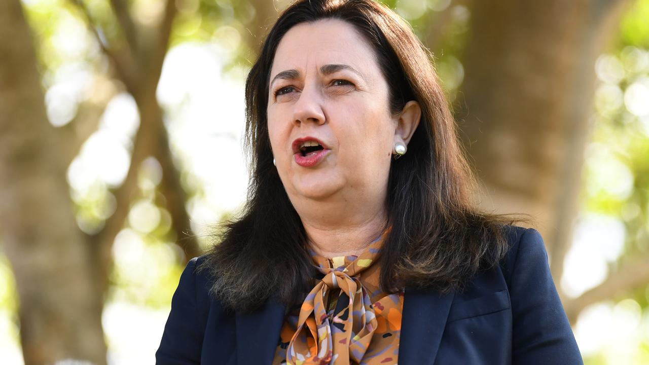 Queensland Premier Annastacia Palaszczuk said it would be up to NSW to organise the transfer. Picture: NCA NewsWire / Dan Peled