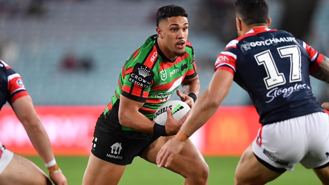 Man mountain Keaon Koloamatangi has signed a two-year extension with Souths. Picture: Robb Cox/NRL Photos