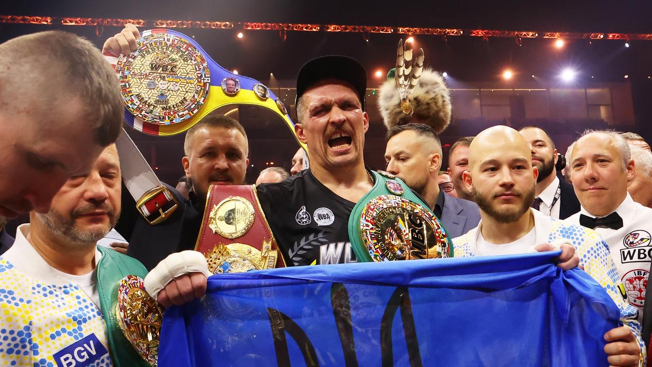 Usyk is the king of kings. (Photo by Richard Pelham/Getty Images)