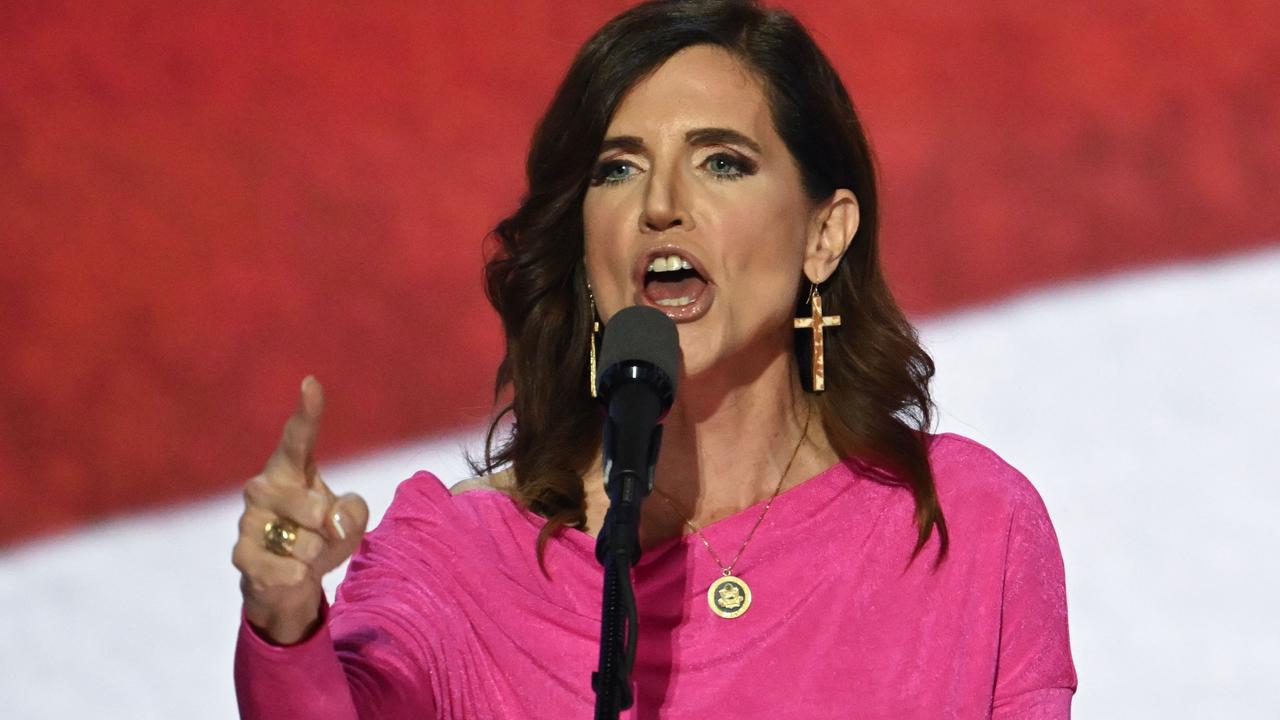 Congresswoman Nancy Mace at the Republican National Convention last week. Picture: Andrew Caballero-Reynolds / AFP