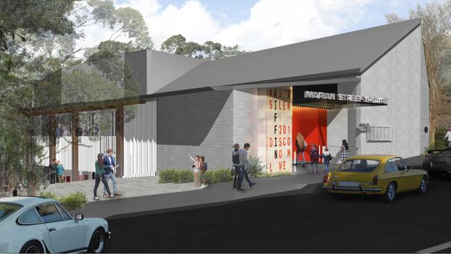 A concept image of the Marian Street Theatre upgrade.