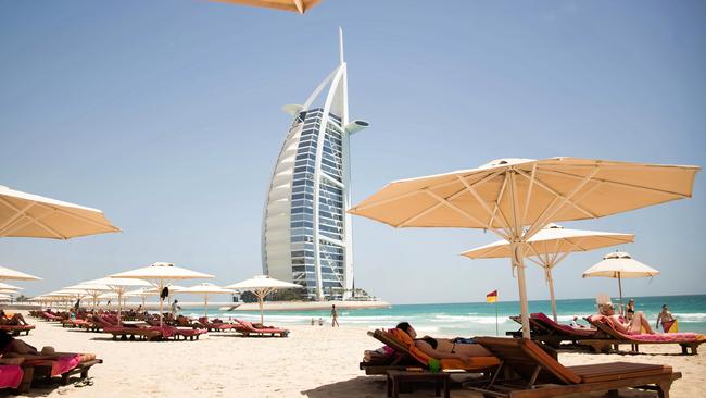 Mr Isaac’s billing address for some of the flights was the Burj al Arab hotel.