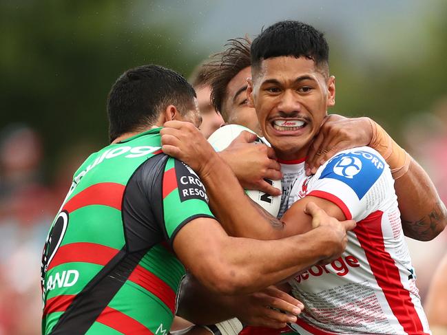 Talatau Junior Amone hasn’t played in the NRL since 2023. Photo: Mark Metcalfe/Getty Images