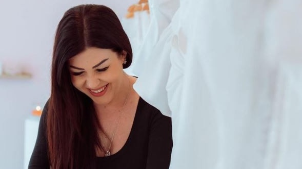 Krystel Paul on her bridal boutique's Instagram. Picture: Instagram