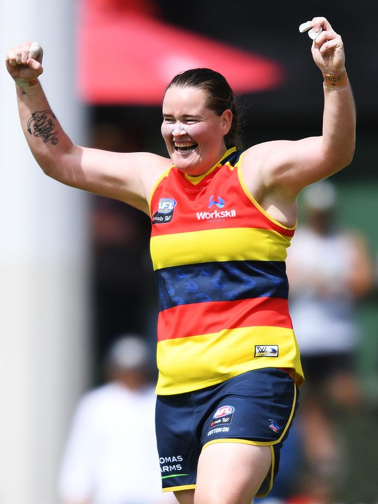 Perko in Crows colours back in 2018. Picture: Getty Images