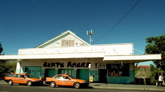 Red Hill skating rink. Picture: Bruce Long