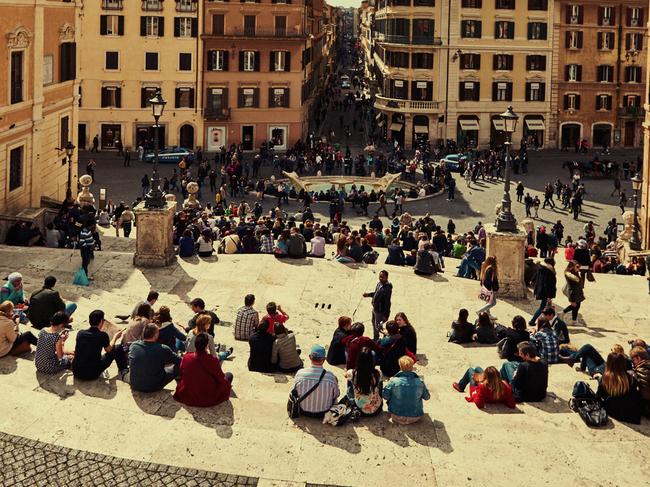 Taking a seat on the Spanish Steps could now cost you a couple of hundred dollars