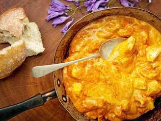 Chicken Tikka Masala will be one of the recipes in the new IGA 4 Ingredients book, 'The Easiest ONE POT Cookbook Ever.'. Picture: Kim McCosker