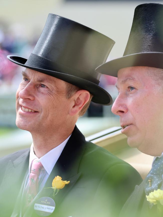 Prince Edward, Duke of Edinburgh and David Armstrong-Jones, 2nd Earl of Snowdon. Picture: Getty Images