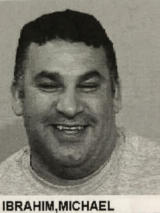 Michael Ibrahim’s mugshot, taken after his arrest for importing drugs in 2017.