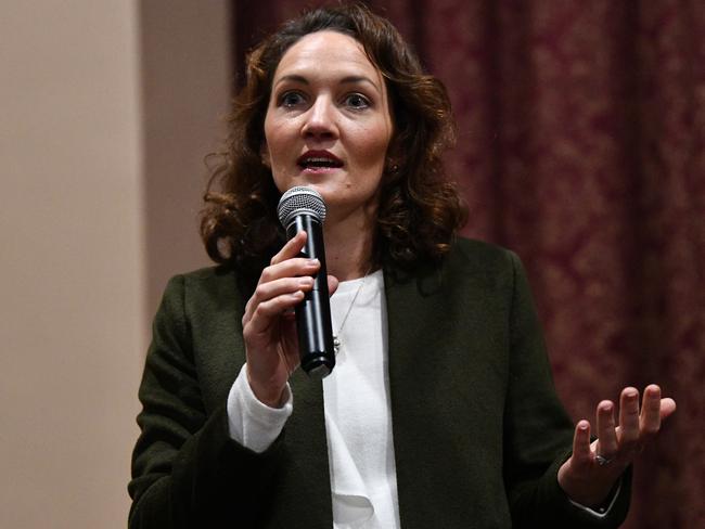 Georgina Downer, the Liberal candidate for Mayo. the electorate which recorded the worst poll results for Bill Shorten. Picture: AAP Image/David Mariuz