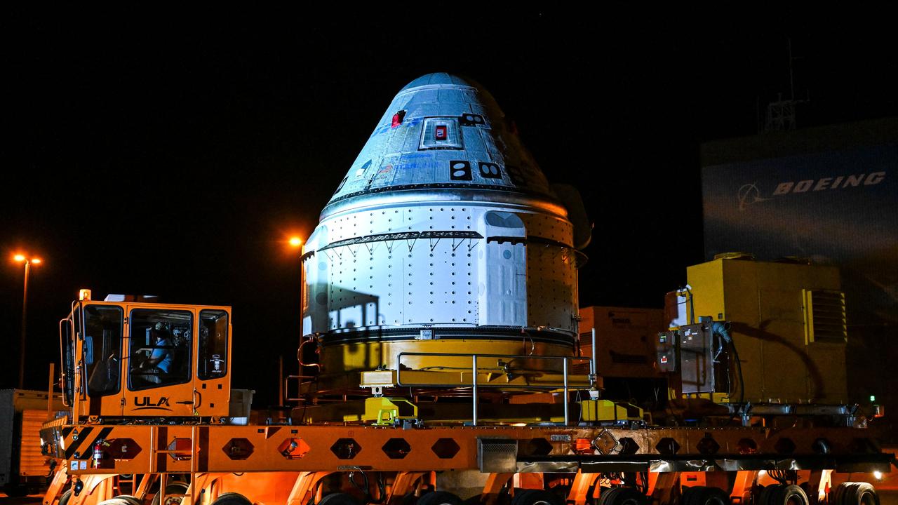 Starliner remains docked at the International Space Station as officials study the helium leaks it suffered. Picture: AFP