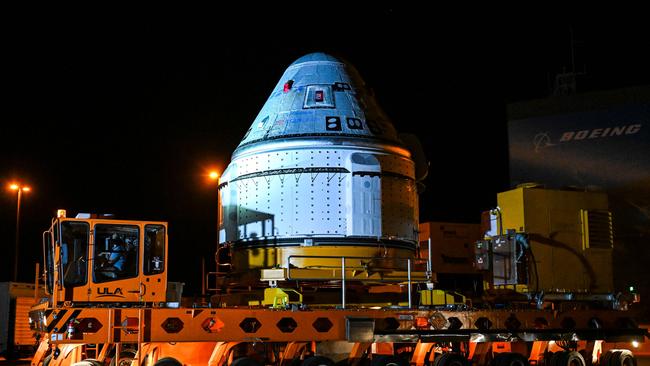 Starliner remains docked at the International Space Station as officials study the helium leaks it suffered. Picture: AFP