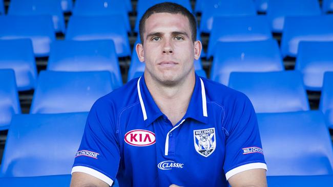 Canterbury Bulldogs player Adam Elliott during a media day at Bulldogs Rugby League Club, Belmore. Picture: Dylan Robinson