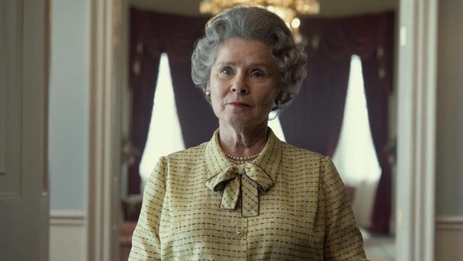 Imelda Staunton as Queen Elizabeth II in The Crown season 5. Picture: Netflix