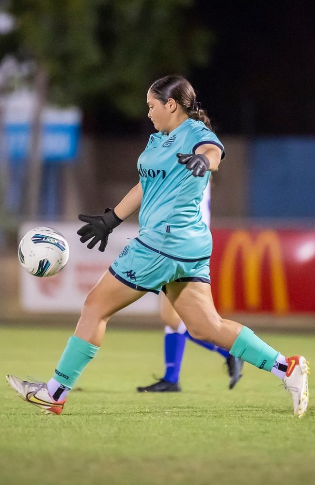 Hellenic goalkeeper Tayah Hartog. Picture: Daniel Abrantes