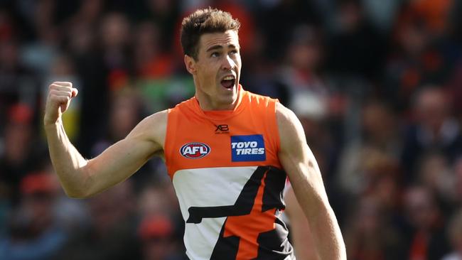 Jeremy Cameron and the Giants will pose a stern test for the Crows in Round 12. Picture: Getty Images