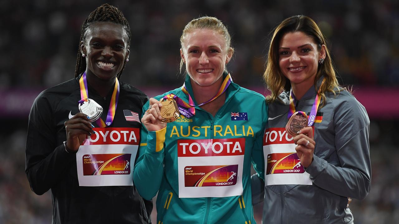 Athletics is making a change to its scheduling of women’s events. Picture: Getty Images