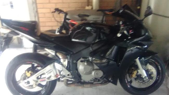 Jason Bennett posted this photo of his motorbike.