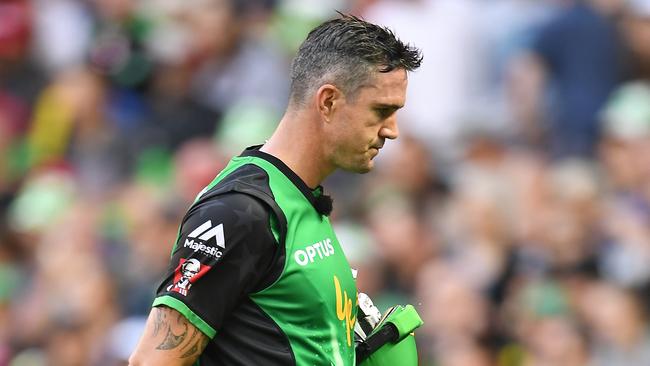 Kevin Pietersen may be playing his last season with the Stars. Picture: AAP