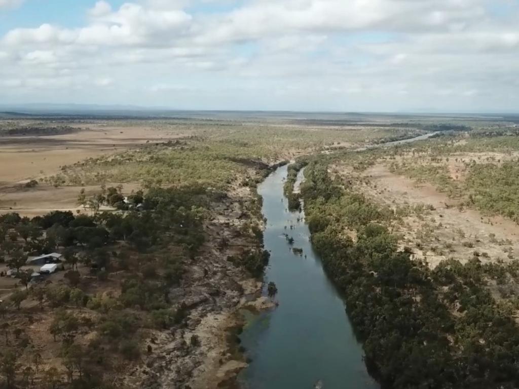 The proposed site of the Urannah Dam west of Mackay. Picture: Supplied