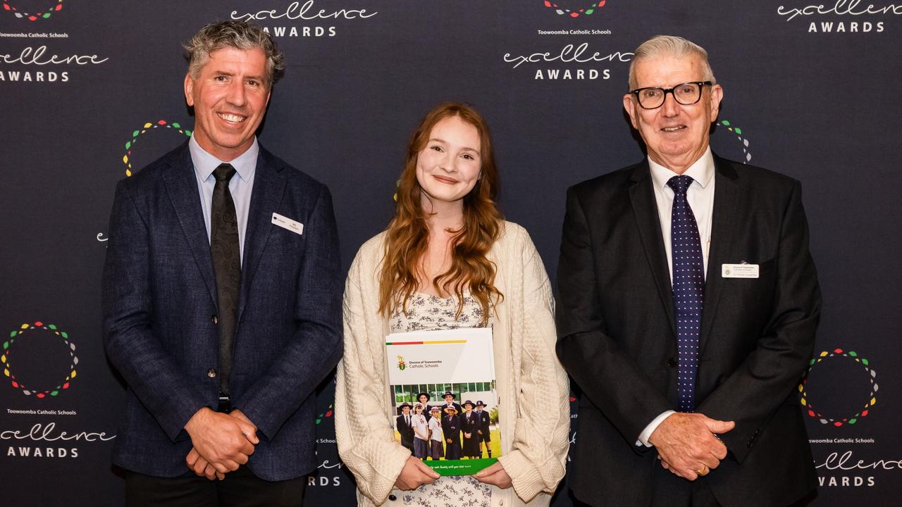 Early Career Award recipient Tamara Creeley at the 2023 Toowoomba Catholic Awards.